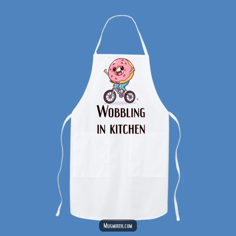 Funny Donut Apron - Cook with Joy & This Hilarious Rider!