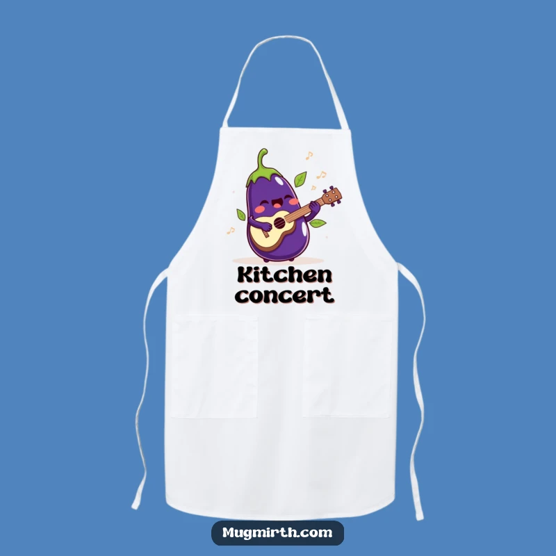 Funny Singing Eggplant Apron: Cook with This Hilarious Musical Vegetable Gear