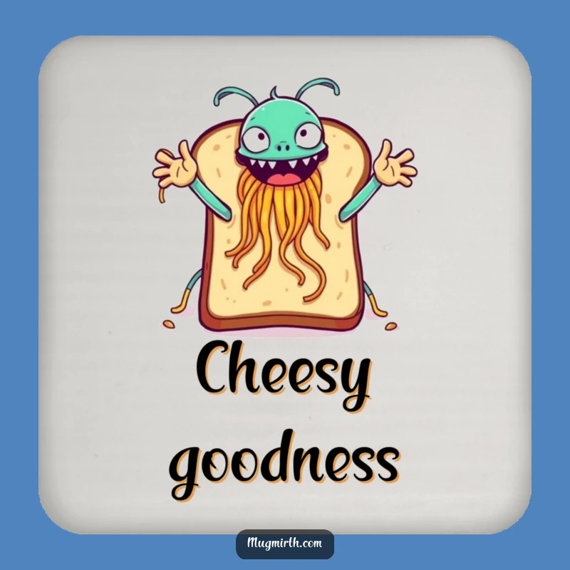 Funny Toast FSM Coaster - Protect Surfaces from Absurdity