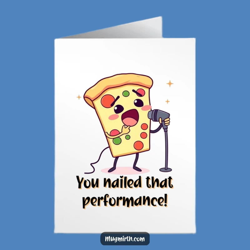 Free Printable Congrats Card: Bravo Pizza for Spectacular DIY Applause