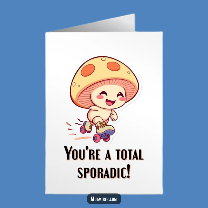 Free Printable Congratulations Card: Mushroom's Speedy Win - Thrilling Success Download