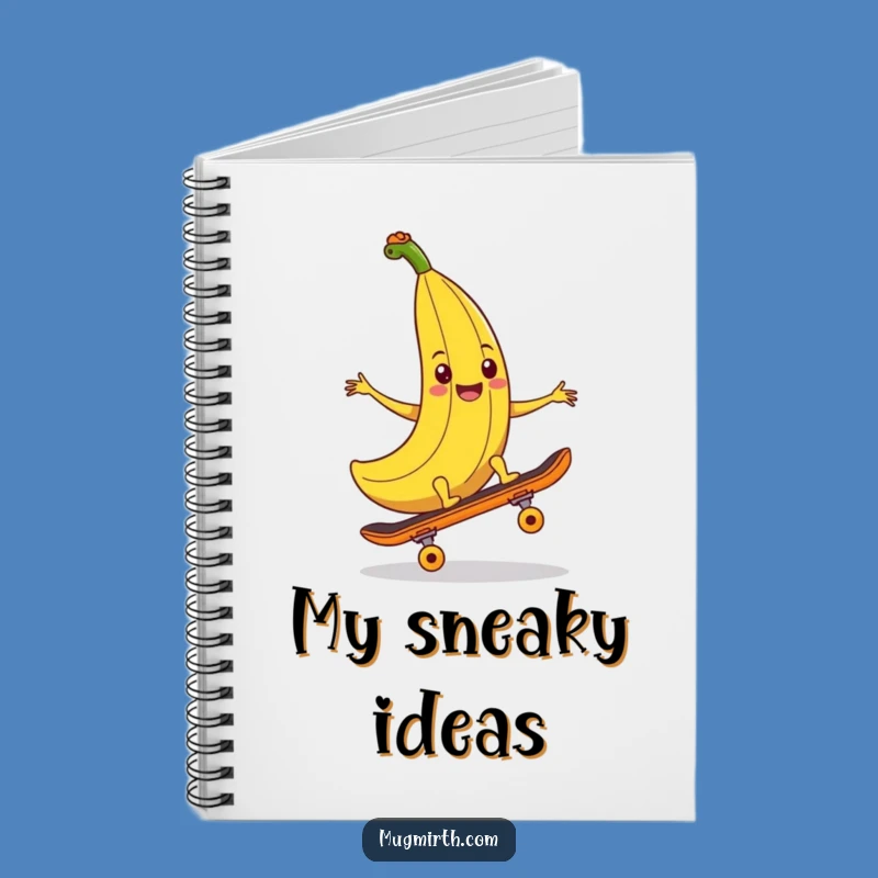Funny Banana Peel Notebook: Jot Down Gags, Prankster Pet, Great Funny Gift