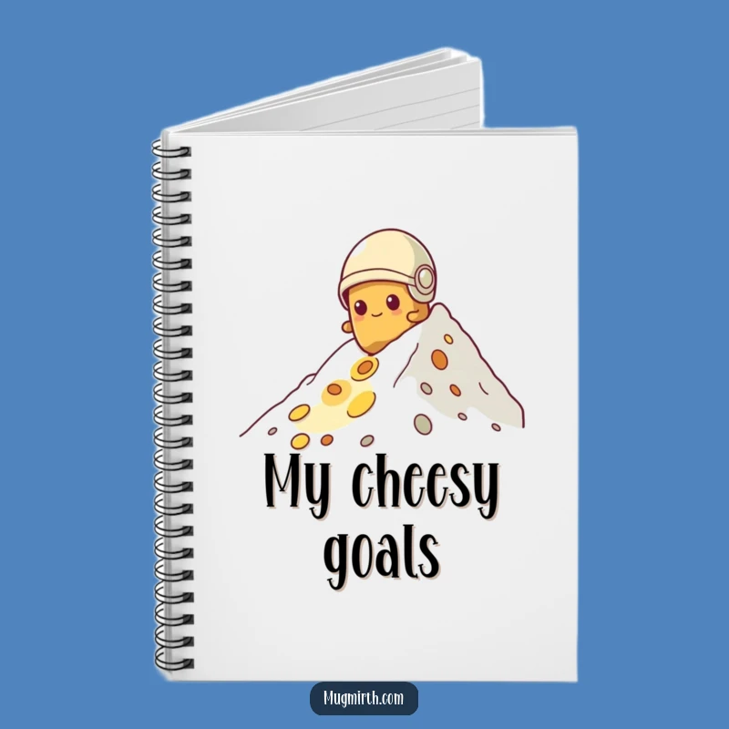 Funny Potato Climbing Cheese Notebook: Hilarious Spud Adventure Journal