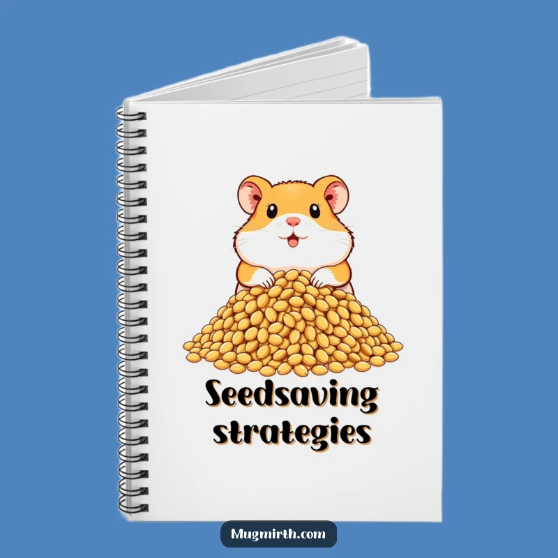 Funny Hamster Seed Notebook: Journal Your Stored Ideas & Treasures