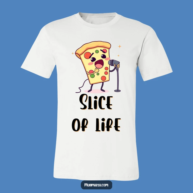 Funny Opera Pizza T-Shirt: Wear Your Passion for Pizza and Performance!
