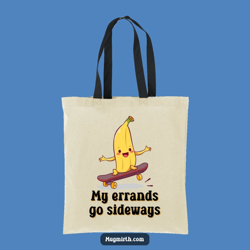 Funny Banana Peel Tote Bag - Carry Your Humor Everywhere!